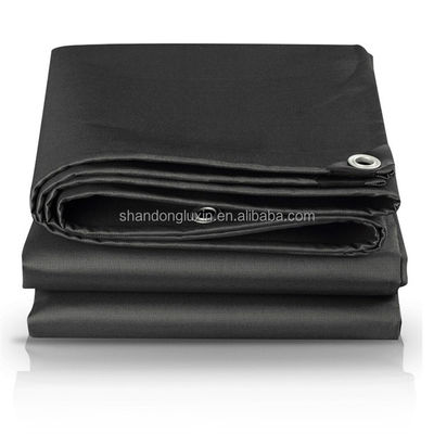 PE 텐포린 트럭 커버 및 화물 커버에 대한 100% 방수 50gsm-270gsm 중량