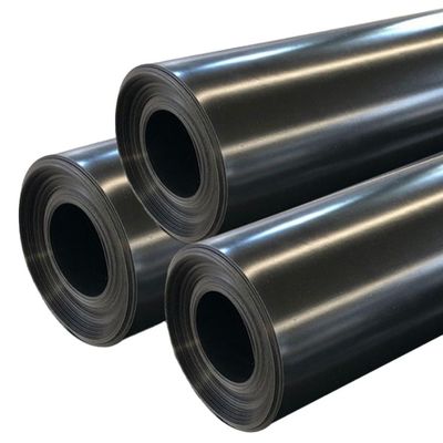 ASTM GRI-GM13 표준 흑색 HDPE 매립지 및 물고기 연못용 매끄러운 지오 멘브라인