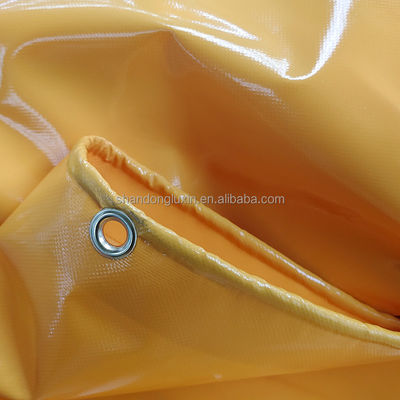 가루 된 PVC 텐플린 불 retardant 트럭 덮개 및 물고기 연못에 대한 중량용 천
