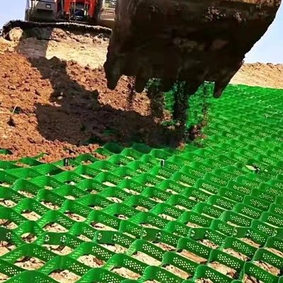 구조화 된 부드러운 HDPE 지오 셀 벽 가로 범주 및 산업 디자인 유지