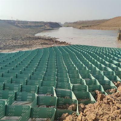 1.0-1.7mm 두께 HDPE 지오셀 생산 라인 도로 건설 전체 솔루션
