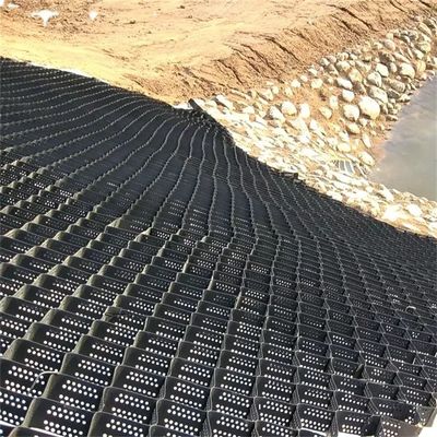 HDPE 지오셀 ASTM 얇은 지오셀 비석 도로를 포장 그리드 꿀집 도로를 위해