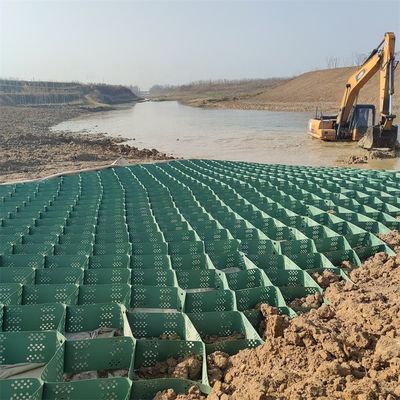 검은 HDPE 지오 셀 이 침식 조절 과 토양 안정화 를 위한 궁극적 인 해결책