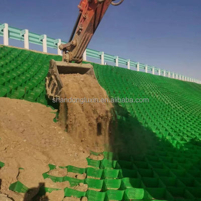 블랙 어드워크 제품 Hdpe 지오셀 부드러운 지오셀 비석 차고 도로 포장 그리드