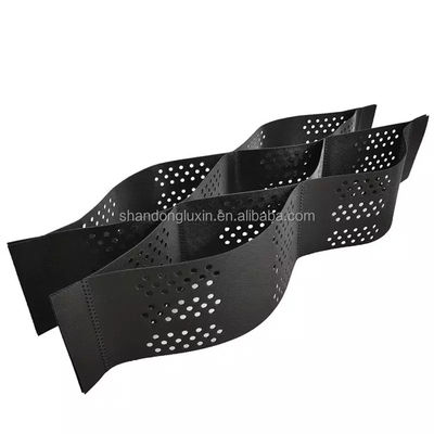 50mm~200mm의 높이에 있는 토양 개선용 구조화 및 구멍을 뚫은 HDPE 지오 셀