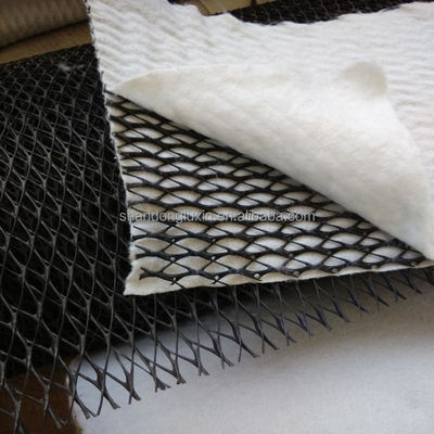 HDPE Mesh 3D 복합 배수 복합 지오 네트워크 저수지용 지오넷 길이 100m