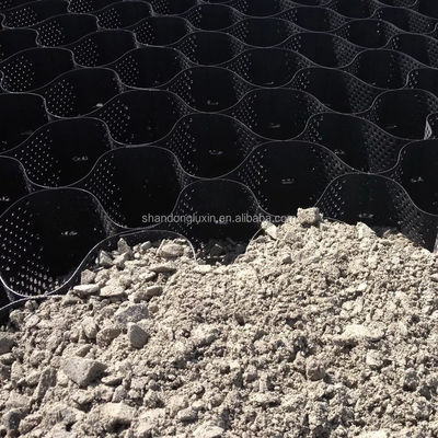 도로 지하 HDPE 지오 셀, 비석 안정화 및 유지벽 강화