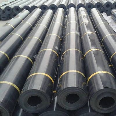 거친 표면 HDPE 지질막 생선 재배 연못 라인어 1mm 10 년 사용 기간