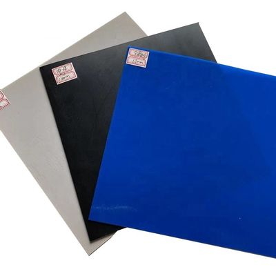 HDPE 방수물질 생선 농장 지질막 검은색 파란색 녹색 색상 식사용