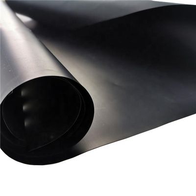 0.5mm 검은 HDPE 지오 림프 라인어 물고기 새우 농장 연못 양쪽 텍스처 / 매끄러운