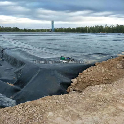 남아프리카 덤 프로젝트 HDPE 지오 엠브라인 0.8mm 1mm 1.5mm 2mm EPDM EVA 재료