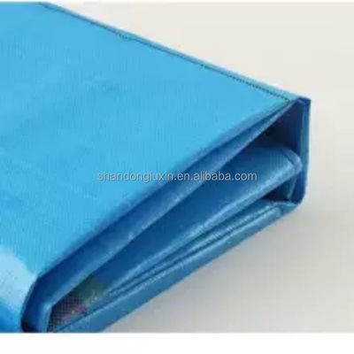 표면화 된 성능 HDPE PE 직물 텐플린 플라스틱 시트 표준 크기로