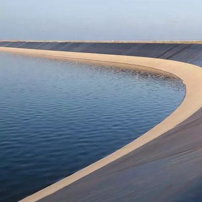 표준 ASTM GRI-GM13 45 밀리 식품 등급 검은 파란색 EPDM 고무 수영장 시트 라인