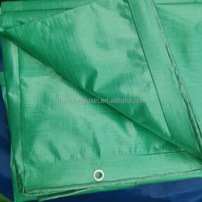 줄무늬 천장 PE 파란색 PE 방수 천장 HDPE 물질