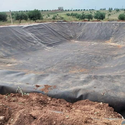 양면 매끄럽고 텍스처 된 HDPE 지오 멘브라인 라인어