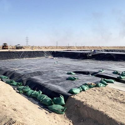 양면 매끄럽고 텍스처 된 HDPE 지오 멘브라인 라인어