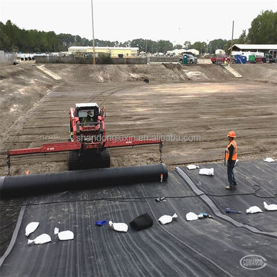 물고기 연못 라인러용 이중 매끄러운 표면 HDPE 지오 엠브라인 0.5mm 1mm 0.75mm 1.5mm 2mm