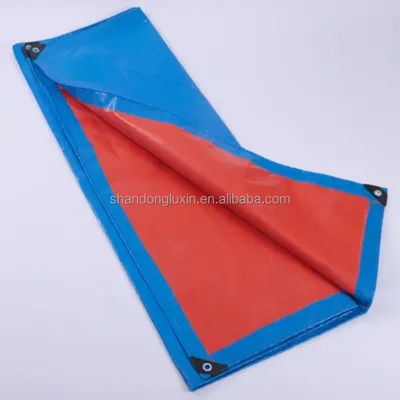 시장 HDPE 텐플린 아이렛과 로고 인쇄