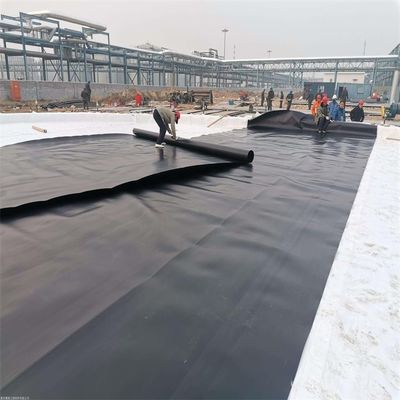 양면 매끄러운 HDPE 지질막 덤 라인어
