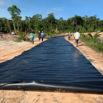 케냐의 농장용 500 미크론 HDPE 호수 덤비 라인어