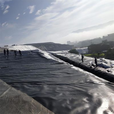 10.0mm 지오 엠브란 2mm Hdpe 지오 엠브란 20 밀리 펀드 라인어 지오 엠브란 1m-8m 너비