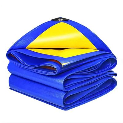 트럭 자동차 커버 HDPE 코팅 120GSM 텐플린으로 사용자 정의 색상의 플라스틱 시트
