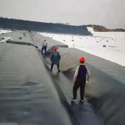 산업용 디자인 스타일 HDPE 지오 엠브라인 검은색