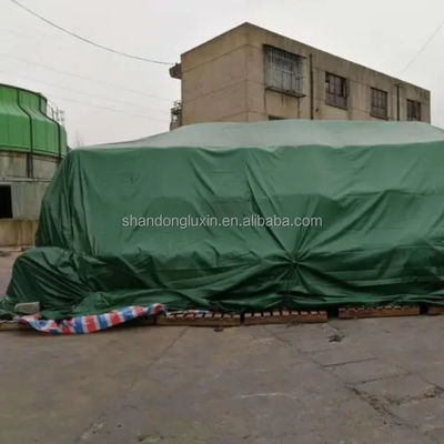 물 막연한 트럭 덮개 및 HDPE 직물 화물 보관용 플레이드 스타일 PE 사용자 지정 타르프