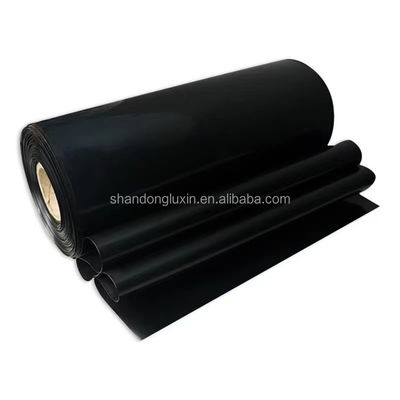 인공 호수 탱크 덤비 1.5mm 2.0mm를 위한 검은 HDPE 플라스틱의 지질막 연못 라인
