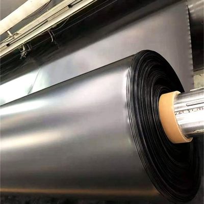 대형 플라스틱 생선 연못 라인 HDPE 지오 엠브라인 쓰레기 매립지 검은색 또는 요청