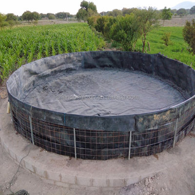 이중 텍스처 표면 45mil EPDM 고무 연못 라인어 HDPE 생선 연못 방수