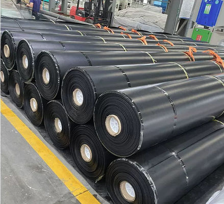 0.2mm-2.8mm 수족관, 쓰레기 매립장 및 고속도로 경사지용 HDPE 지오 멘브라인