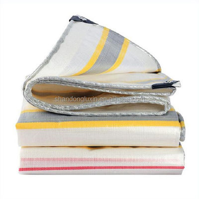 불 retardant 및 UV 억제자 다목적 맞춤형 디자인에 대 한 tarpaulin 장