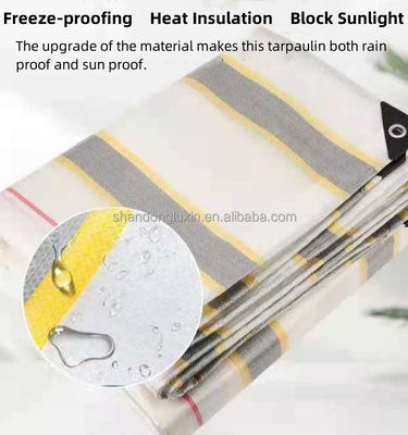 불 retardant 및 UV 억제자 다목적 맞춤형 디자인에 대 한 tarpaulin 장