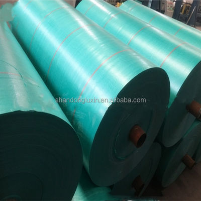 방수 HDPE 직물 PE 텐포 튼튼한 파란색 폴리텐포