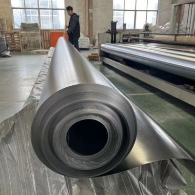 ASTM GRI-GM13 표준 흑색 HDPE 매립지 및 물고기 연못용 매끄러운 지오 멘브라인