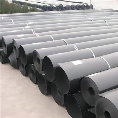 1-6m 너비 HDPE 지질막 쓰레기 매립지에 사용되는 물고기 연못 라인어 0.1mm-2.8mm 두께
