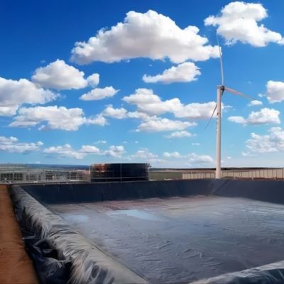 LLDPE 저수지 라인 1.5mm 플라스틱 덤 HDPE 지오 엠브라인 시트 50-200m 길이