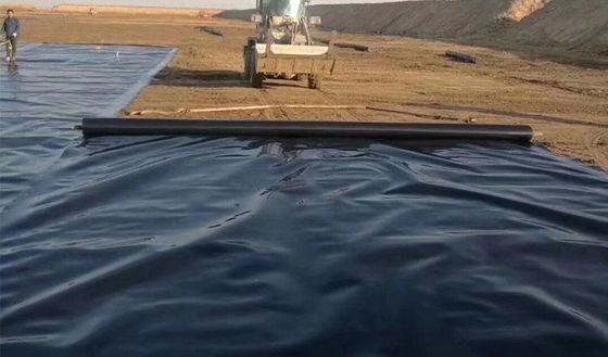 현대 쓰레기 매립지 디자인 스타일을 위해 HDPE 지오 엠브레인 생선 연못 라인어 0.5mm 1mm 2mm