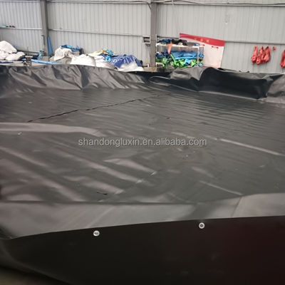 광산저수지 덤비에 있는 생선 연못 새우 농장용 HDPE 지오 림프 라인러