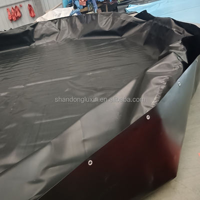 광산 산업의 원형 탱크 및 덤비용의 이중 매끄러운 표면 1mm HDPE 지오 멘브라인