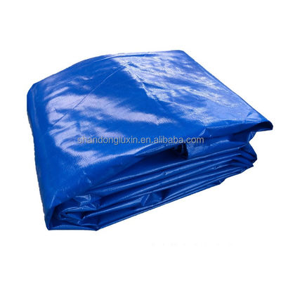 2023 가벼운 HDPE 직물 텐트 재료와 블루 폴리 타프로 외부 보호