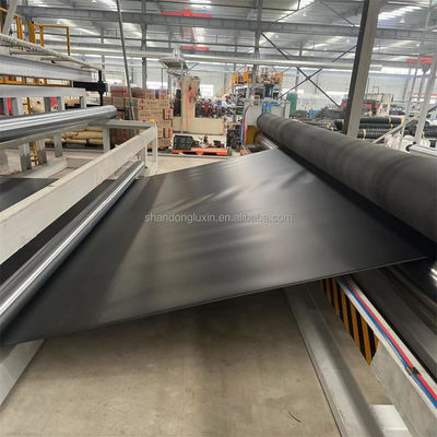 두 배 매끄러운 표면 0.5mm HDPE 검은 지오 림프 라인어