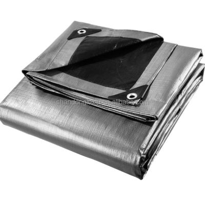맞춤형 녹색 흰색 HDPE 직물 물 막성 폴리 타프 트럭 화물 덮개