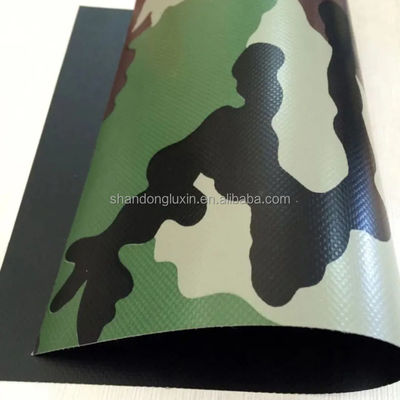 맞춤형 색상 800gsm 반짝이는 PVC 코팅 텐트 플라스틱 텐트 천