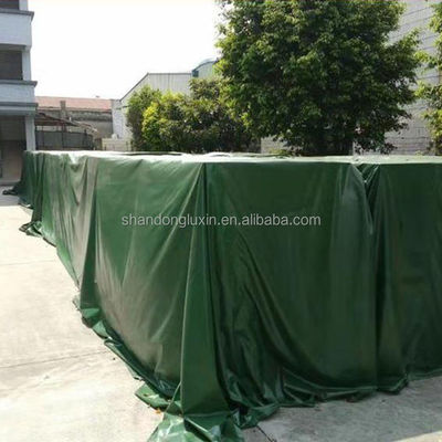 햇빛 반사성 PVC 텐플린 시트 야외 텐플린 및 중량 캠핑