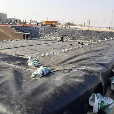 1m-8m 폭 HDPE 지오 림프 라인어 물고기 농장 연못 프로젝트 솔루션 능력