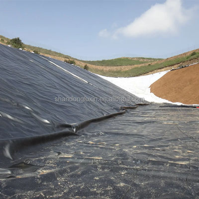 1m-8m 너비 블랙 화이트 그린 블루 환경 프로젝트용 HDPE 지오 엠브레인 라이너