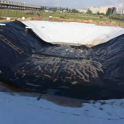현대 매끄러운 지오 멘브란 HDPE 수족관 라인어 매립지 1mm ~ 2mm 길이 50-200m