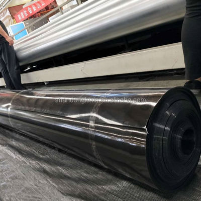 1m-8m 너비 두꺼운 질감 HDPE 지오 멘브라인 물고기 연못 및 쓰레기 매립지 1mm 두께